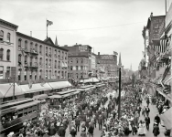 Buffalo New York  Labor Day parade Main Street